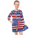 usa-map-and-flag-on-cement-wall-texture-background-design-1591646654pet Kids  Quarter Sleeve Shirt Dress