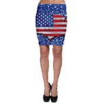 usa-map-and-flag-on-cement-wall-texture-background-design-1591646654pet Bodycon Skirt