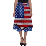 usa-map-and-flag-on-cement-wall-texture-background-design-1591646654pet Perfect Length Midi Skirt