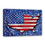 Usa-map-and-flag-on-cement-wall-texture-background-design-1591646654pet Canvas 18  x 12  (Stretched)