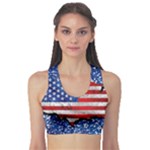 Usa-map-and-flag-on-cement-wall-texture-background-design-1591646654pet Sports Bra