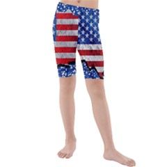 Kids  Mid Length Swim Shorts 