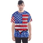 Usa-map-and-flag-on-cement-wall-texture-background-design-1591646654pet Men s Sport Mesh Tee