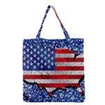 Usa-map-and-flag-on-cement-wall-texture-background-design-1591646654pet Grocery Tote Bag