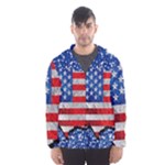 Usa-map-and-flag-on-cement-wall-texture-background-design-1591646654pet Men s Hooded Windbreaker