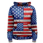 Usa-map-and-flag-on-cement-wall-texture-background-design-1591646654pet Women s Pullover Hoodie