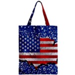 Usa-map-and-flag-on-cement-wall-texture-background-design-1591646654pet Zipper Classic Tote Bag