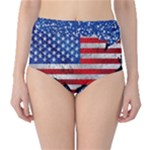 Usa-map-and-flag-on-cement-wall-texture-background-design-1591646654pet Classic High-Waist Bikini Bottoms