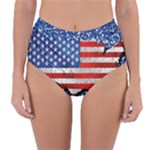 Usa-map-and-flag-on-cement-wall-texture-background-design-1591646654pet Reversible High-Waist Bikini Bottoms