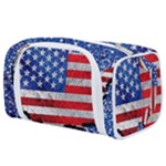 Usa-map-and-flag-on-cement-wall-texture-background-design-1591646654pet Toiletries Pouch