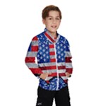 Usa-map-and-flag-on-cement-wall-texture-background-design-1591646654pet Kids  Windbreaker