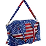 Usa-map-and-flag-on-cement-wall-texture-background-design-1591646654pet Canvas Crossbody Bag