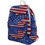 Usa-map-and-flag-on-cement-wall-texture-background-design-1591646654pet Top Flap Backpack