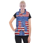 Usa-map-and-flag-on-cement-wall-texture-background-design-1591646654pet Women s Button Up Vest