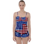 Usa-map-and-flag-on-cement-wall-texture-background-design-1591646654pet Babydoll Tankini Set