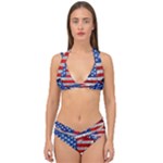 Usa-map-and-flag-on-cement-wall-texture-background-design-1591646654pet Double Strap Halter Bikini Set