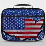 Usa-map-and-flag-on-cement-wall-texture-background-design-1591646654pet Full Print Lunch Bag