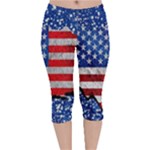 Usa-map-and-flag-on-cement-wall-texture-background-design-1591646654pet Velvet Capri Leggings 