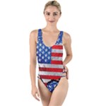 Usa-map-and-flag-on-cement-wall-texture-background-design-1591646654pet High Leg Strappy Swimsuit