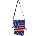 Usa-map-and-flag-on-cement-wall-texture-background-design-1591646654pet Folding Shoulder Bag