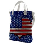 Usa-map-and-flag-on-cement-wall-texture-background-design-1591646654pet Canvas Messenger Bag