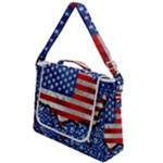 Usa-map-and-flag-on-cement-wall-texture-background-design-1591646654pet Box Up Messenger Bag