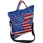 Usa-map-and-flag-on-cement-wall-texture-background-design-1591646654pet Fold Over Handle Tote Bag