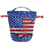 Usa-map-and-flag-on-cement-wall-texture-background-design-1591646654pet Drawstring Bucket Bag