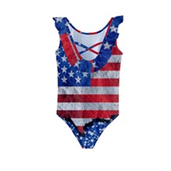 Kids  Frill Swimsuit 