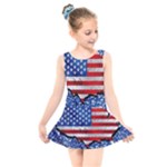 Usa-map-and-flag-on-cement-wall-texture-background-design-1591646654pet Kids  Skater Dress Swimsuit