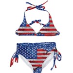 Usa-map-and-flag-on-cement-wall-texture-background-design-1591646654pet Kids  Classic Bikini Set