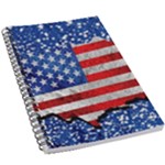 Usa-map-and-flag-on-cement-wall-texture-background-design-1591646654pet 5.5  x 8.5  Notebook