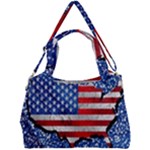 Usa-map-and-flag-on-cement-wall-texture-background-design-1591646654pet Double Compartment Shoulder Bag