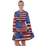 Usa-map-and-flag-on-cement-wall-texture-background-design-1591646654pet All Frills Chiffon Dress