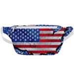 Usa-map-and-flag-on-cement-wall-texture-background-design-1591646654pet Waist Bag 