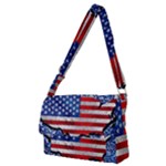 Usa-map-and-flag-on-cement-wall-texture-background-design-1591646654pet Full Print Messenger Bag (M)