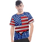 Usa-map-and-flag-on-cement-wall-texture-background-design-1591646654pet Men s Sport Top