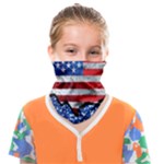 Usa-map-and-flag-on-cement-wall-texture-background-design-1591646654pet Face Covering Bandana (Kids)