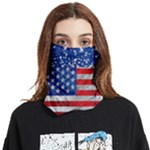 Usa-map-and-flag-on-cement-wall-texture-background-design-1591646654pet Face Covering Bandana (Two Sides)