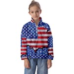 Usa-map-and-flag-on-cement-wall-texture-background-design-1591646654pet Kids  Half Zip Hoodie