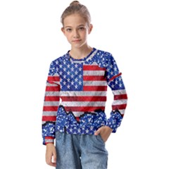 Kids  Long Sleeve T-Shirt with Frill  