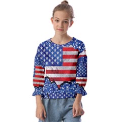 Kids  Cuff Sleeve Top 