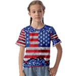 Usa-map-and-flag-on-cement-wall-texture-background-design-1591646654pet Kids  Cuff Sleeve Scrunch Bottom Tee