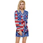 Usa-map-and-flag-on-cement-wall-texture-background-design-1591646654pet Long Sleeve Satin Robe