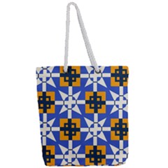 Full Print Rope Handle Tote (Large) 