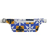 Shapes on a blue background                                                     Active Waist Bag