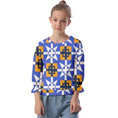 Kids  Cuff Sleeve Top 