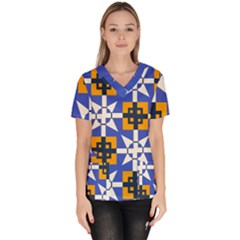 Women s V-Neck Scrub Top 