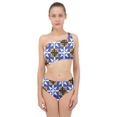 Spliced Up Two Piece Swimsuit 