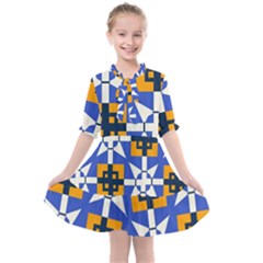 Kids  All Frills Chiffon Dress 